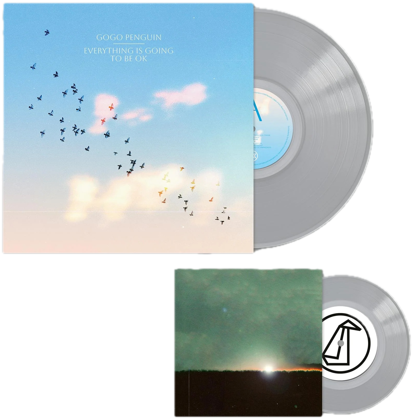 Gogo Penguin - Everything is Going to be OK (Deluxe Edition, Bonus 7", Clear Vinyl) (LP) - Joco Records