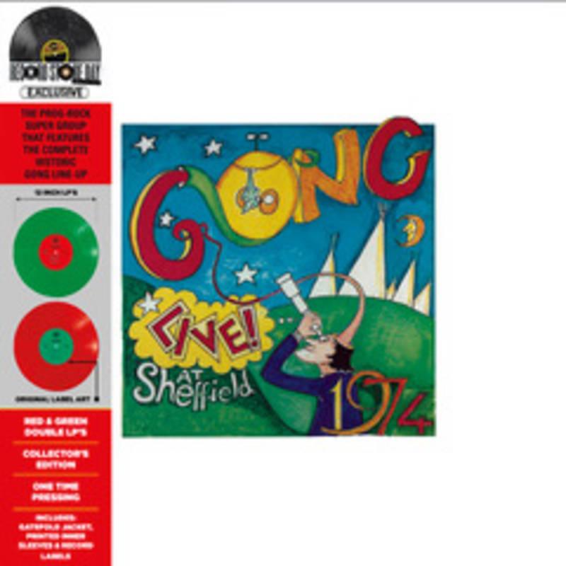 Gong - Live! At Sheffield 1974 (Colv) (Grn) (Red) (Rex) | Rsd Drop (Vinyl) - Joco Records