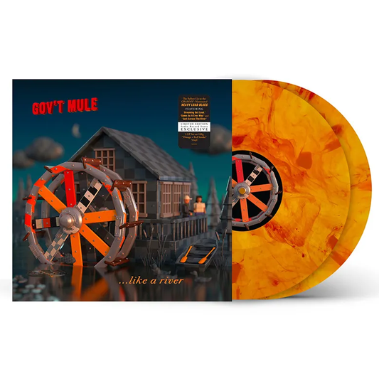 Gov't Mule - Peace... Like A River (Indie Exclusive, Orange & Red Smoke Vinyl) (2 LP) - Joco Records