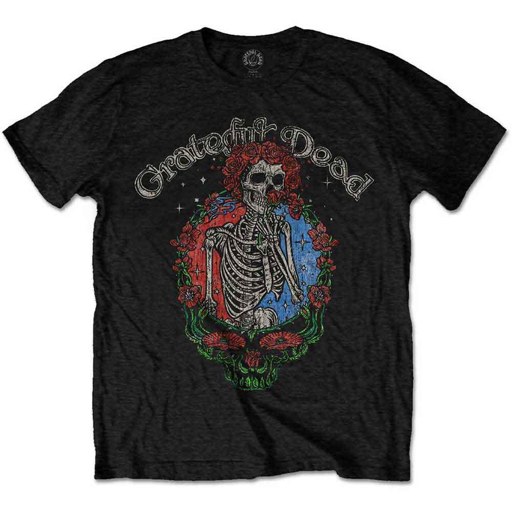 Grateful Dead - Floral Stealie (T-Shirt) - Joco Records