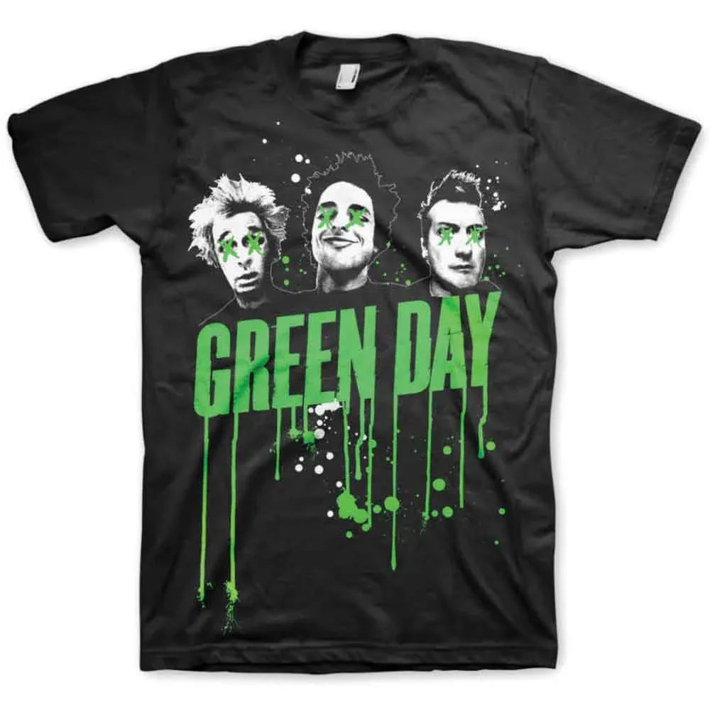 Green Day - Drips Photo Shirt (T-Shirt) - Joco Records