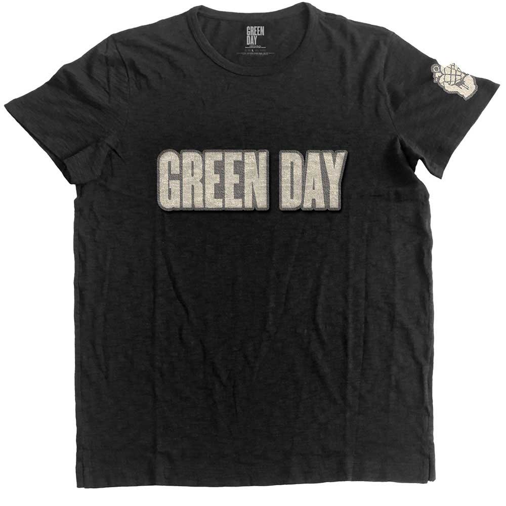 Green Day - Logo & Grenade (T-Shirt) - Joco Records