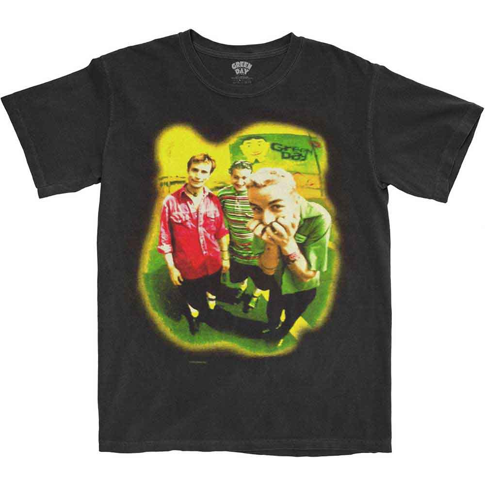 Green Day - Neon Photo (T-Shirt) - Joco Records