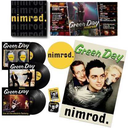 Green Day - Nimrod (25th Anniversary Edition, Box Set) (5 LP) - Joco Records