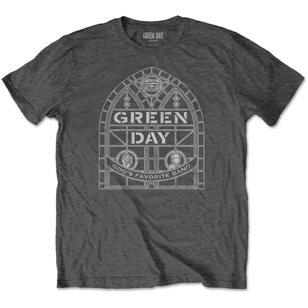 Green Day - Stained Glass Arch (T-Shirt) - Joco Records