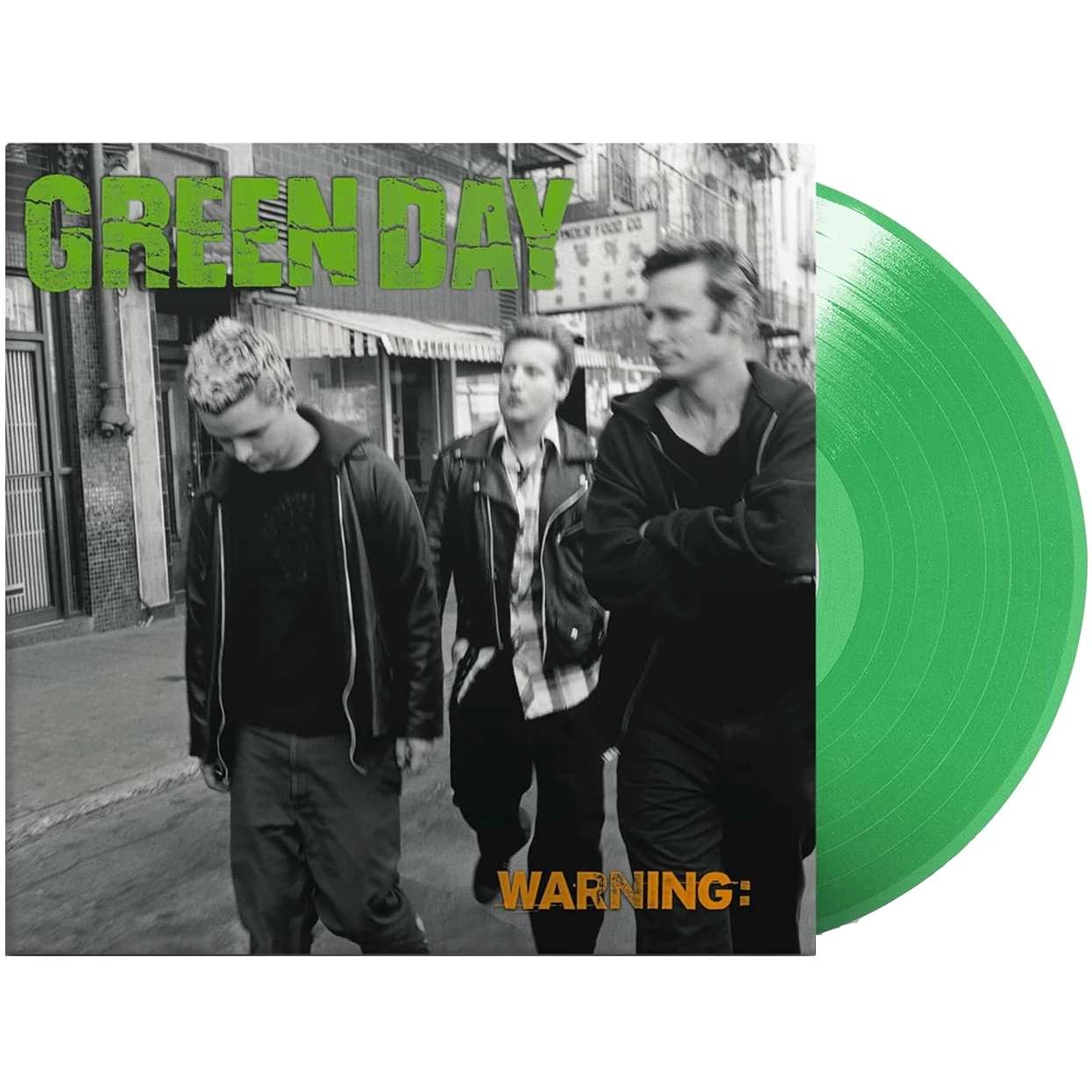 Green Day - Warning (Limited Edition, Green Vinyl) (LP) - Joco Records