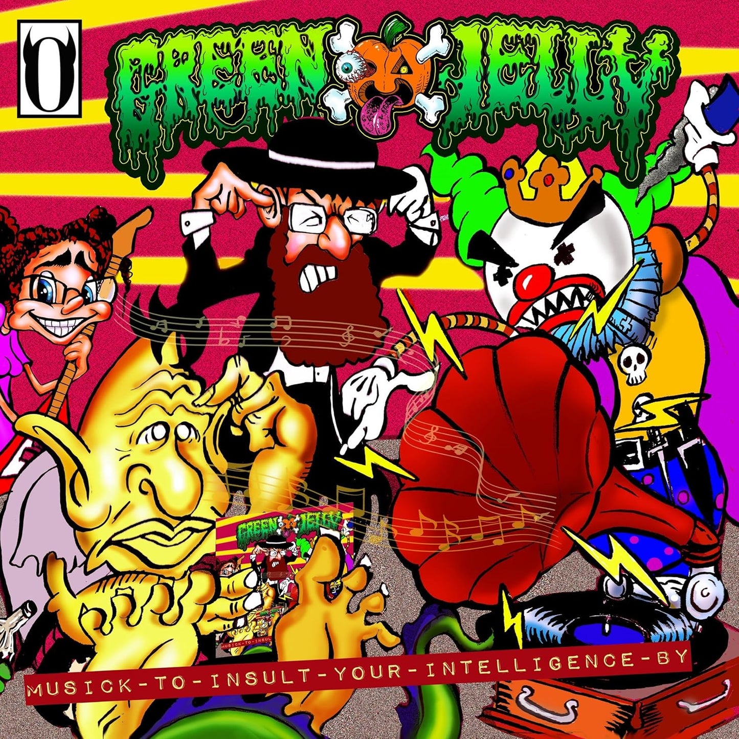 Green Jelly - Musick To Insult Your Intelligence By (RSD 11.25.22, Indie Exclusive) (LP) - Joco Records