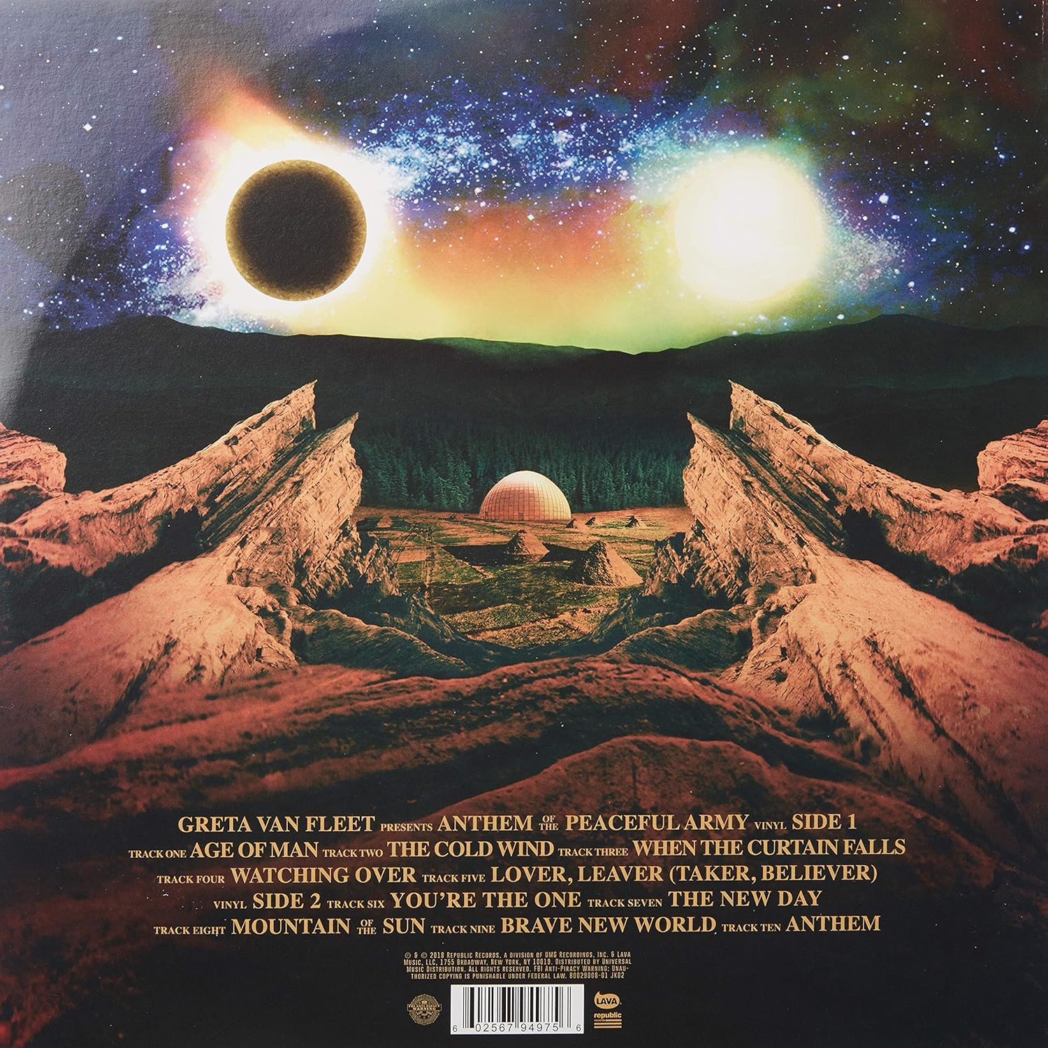 Greta Van Fleet - Anthem Of The Peaceful Army  (Vinyl) - Joco Records