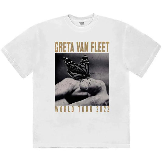 Greta Van Fleet - World Tour Butterfly (T-Shirt) - Joco Records