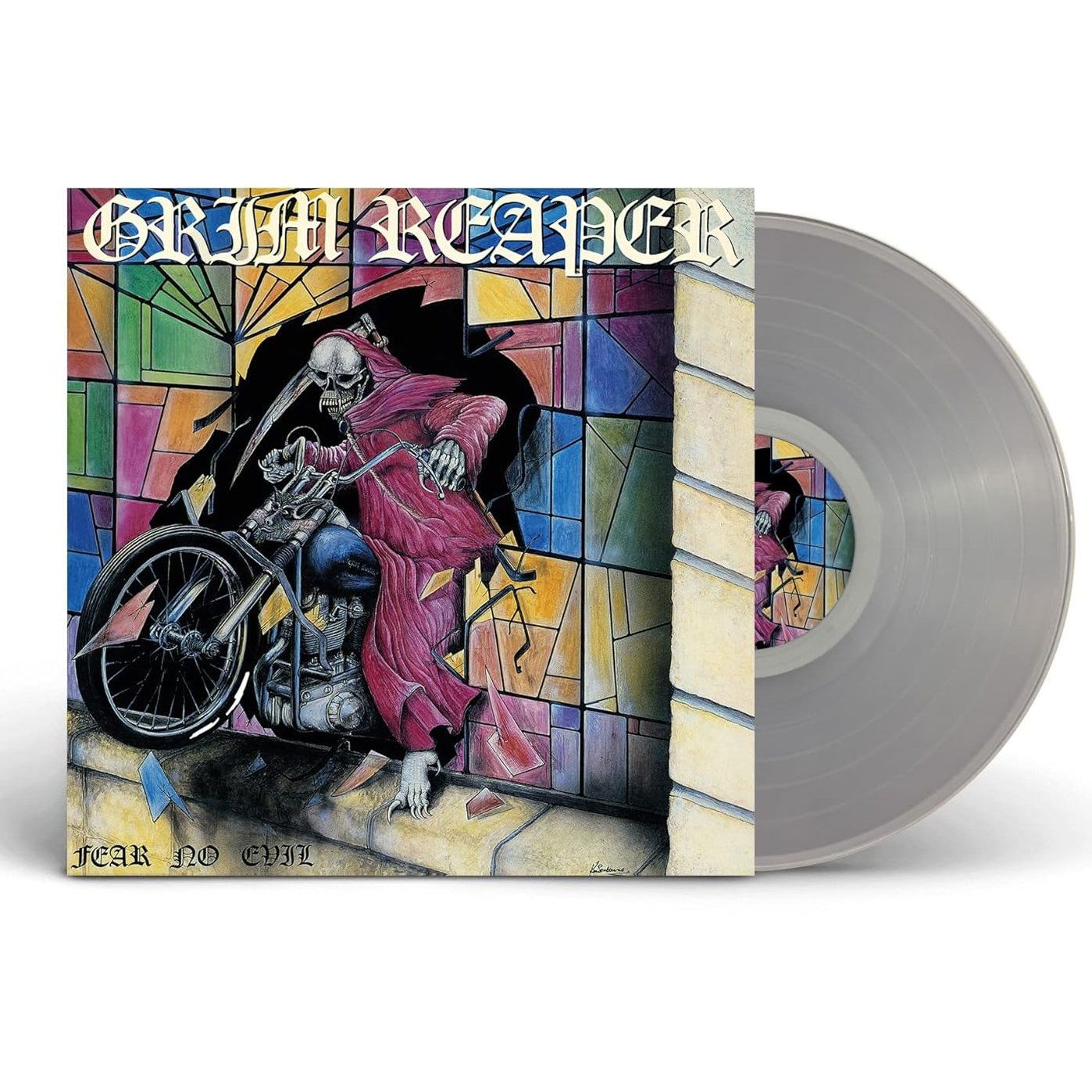 Grim Reaper - Fear No Evil (Limited Edition Import, Clear Vinyl) (LP) - Joco Records
