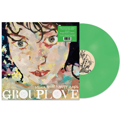 Grouplove - Never Trust A Happy Song (Limited Edition, 10-Year Anniversary, Green Color Vinyl) (LP) - Joco Records