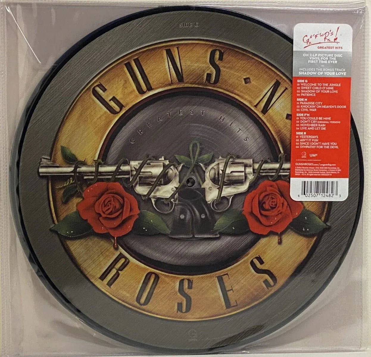 Guns N' Roses - Greatest Hits (Limited Edition, Picture Disc Vinyl) (2 ...