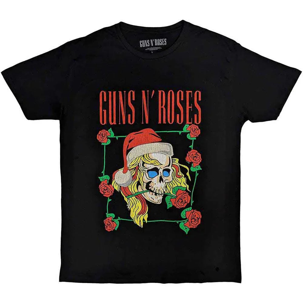 Guns N' Roses - Holiday Skull (T-Shirt) - Joco Records