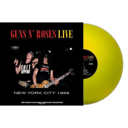 Guns N' Roses - Live (New York City 1988) (180 Gram, Yellow Vinyl) (Import) - Joco Records
