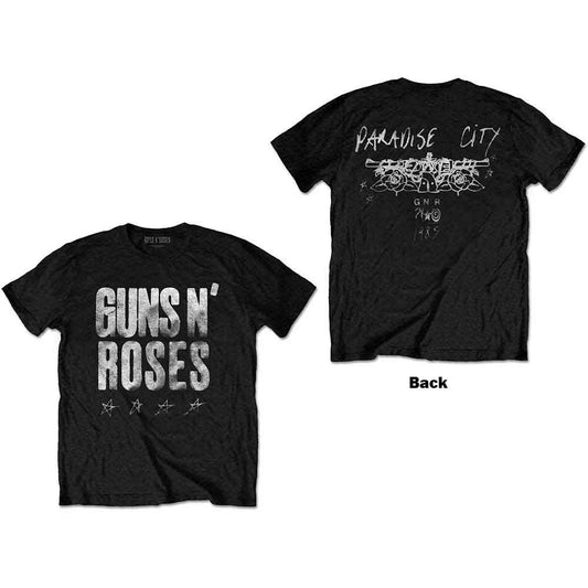 Guns N' Roses - Paradise City Stars (T-Shirt) - Joco Records