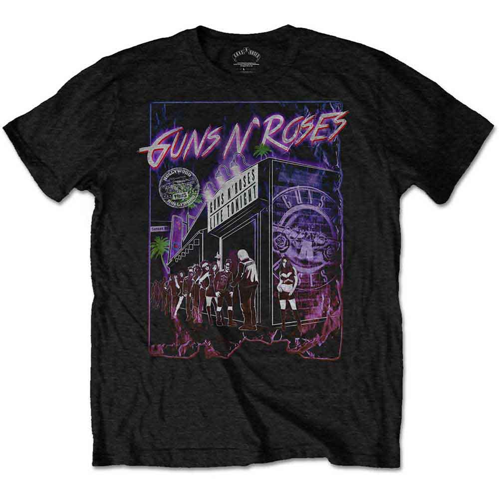 Guns N' Roses - Sunset Boulevard (T-Shirt) - Joco Records