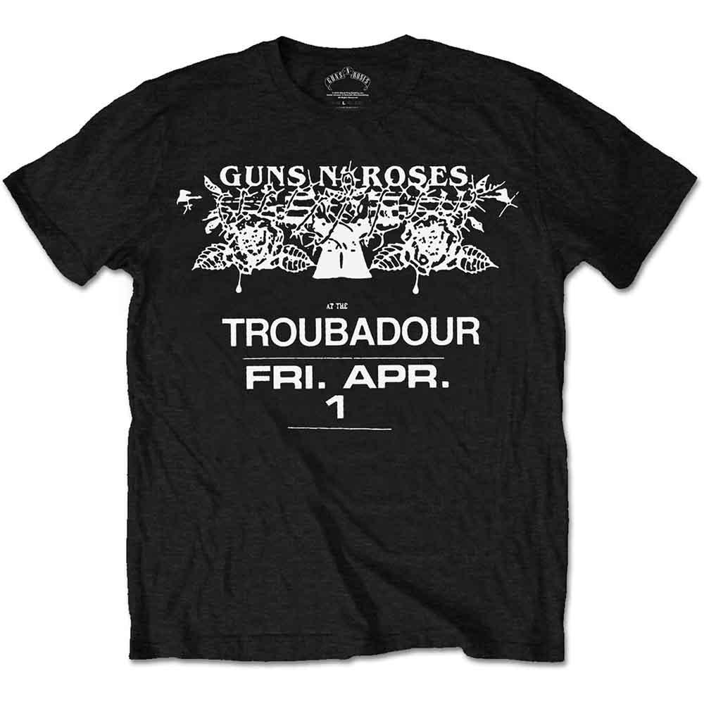 Guns N' Roses - Troubadour Flyer (T-Shirt) - Joco Records