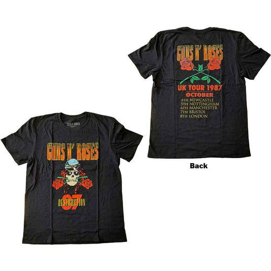 Guns N' Roses - UK Tour '87 (T-Shirt) - Joco Records