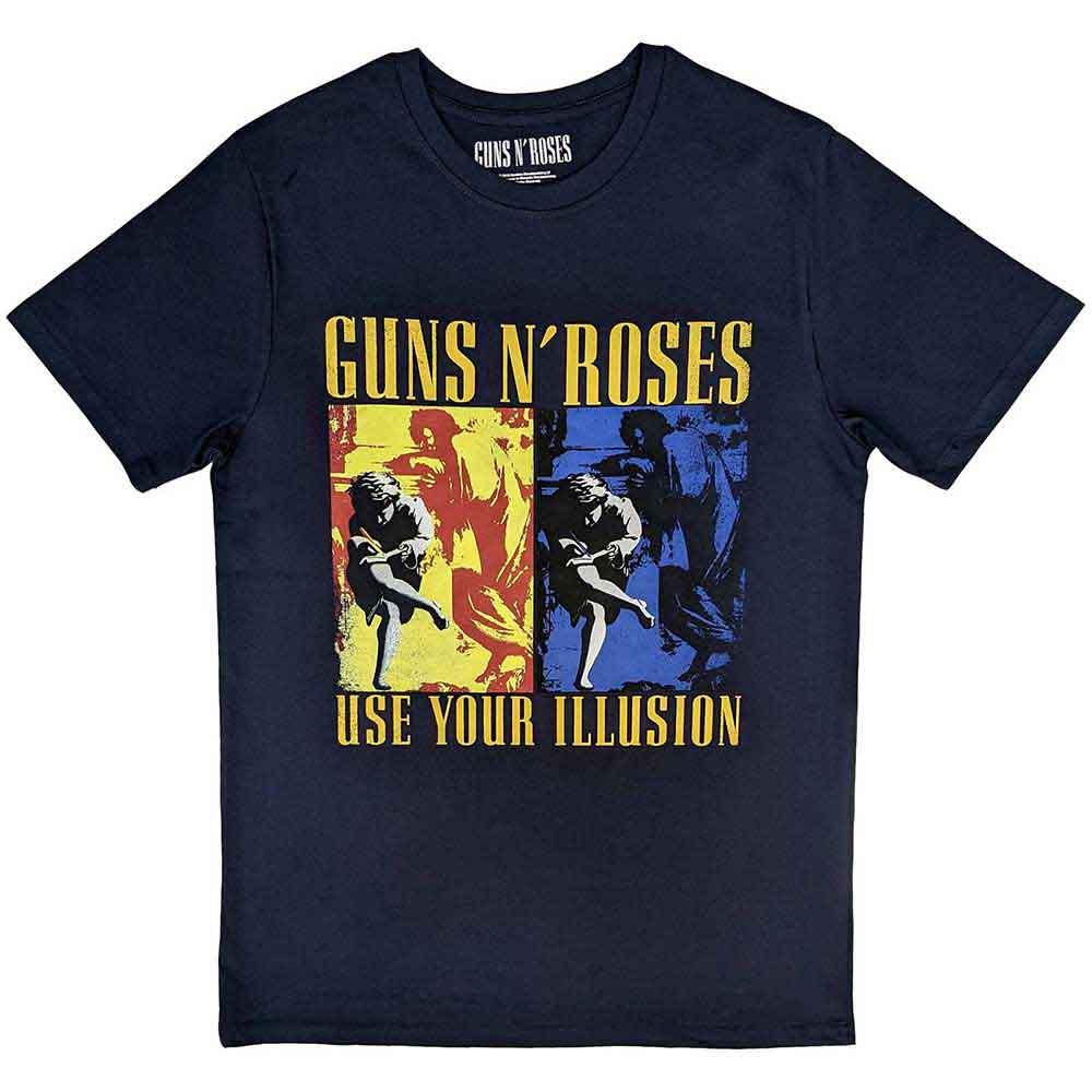 Guns N' Roses - Use Your Illusion Navy (T-Shirt) - Joco Records