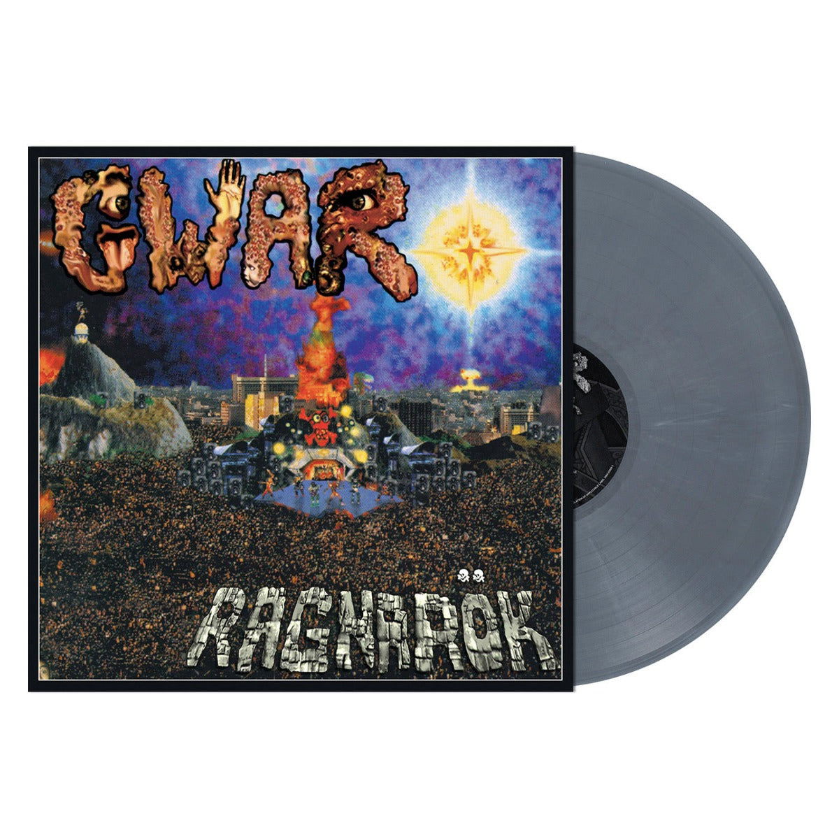 Gwar - Ragnarok (Limited Edition, Grey & White Marble Vinyl) (LP) - Joco Records