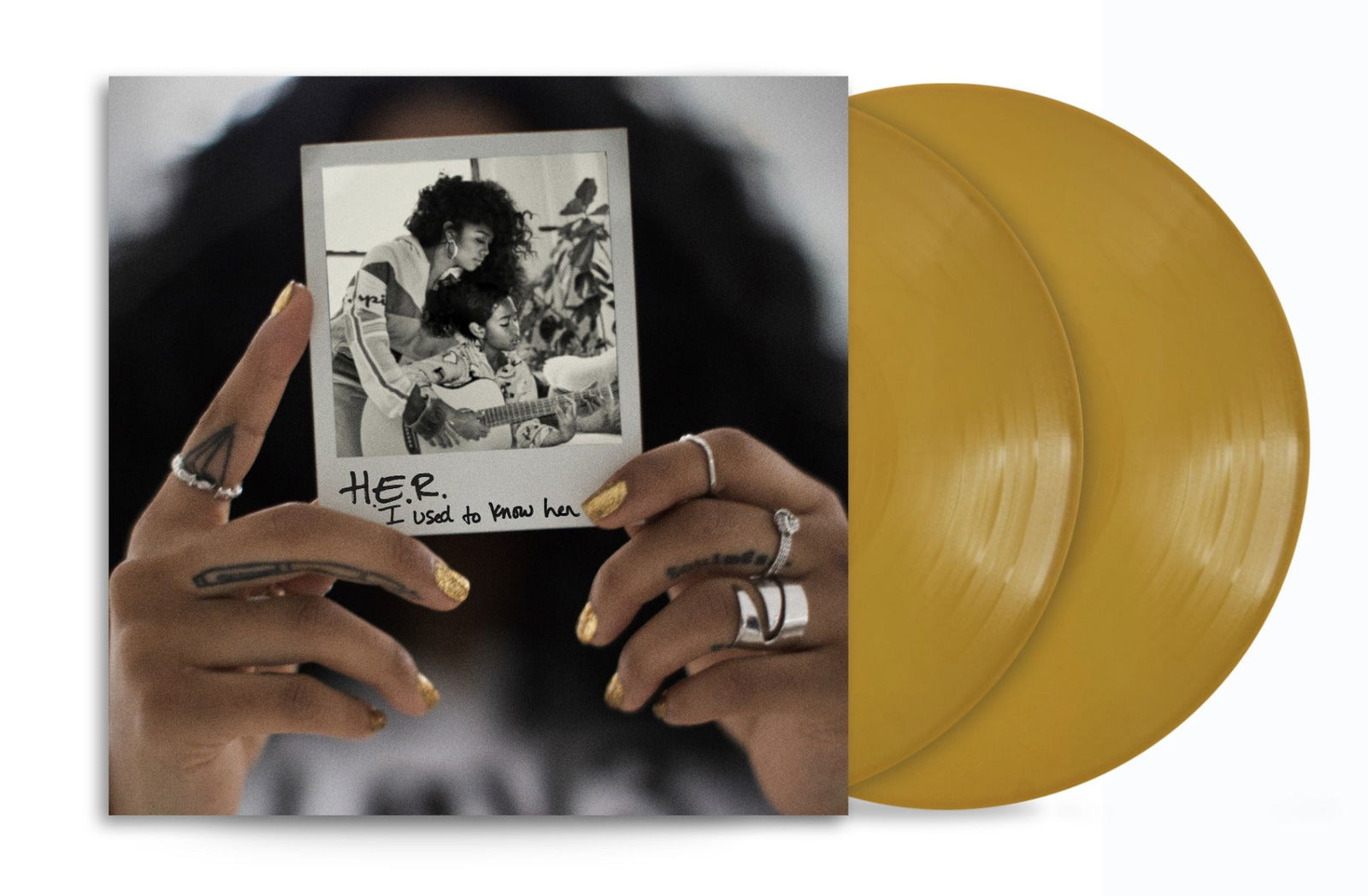 H.E.R. - I Used To Know Her (Slightly Gold Color Vinyl, Gatefold LP Jacket) (2 LP) - Joco Records