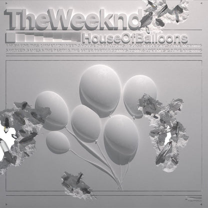 The Weeknd - House Of Balloons (Limited Anniversary Edition, Clear Vinyl) (2 LP)