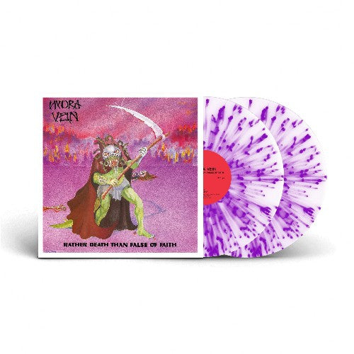 HYDRA VEIN - Rather Death Than False Of Faith (Limited Edition, Clear & Purpole Splatter Vinyl) (2 LP)