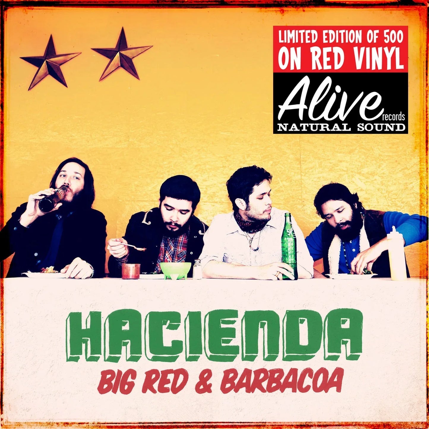 Hacienda Us - Big Red And Barbacoa LP - Joco Records