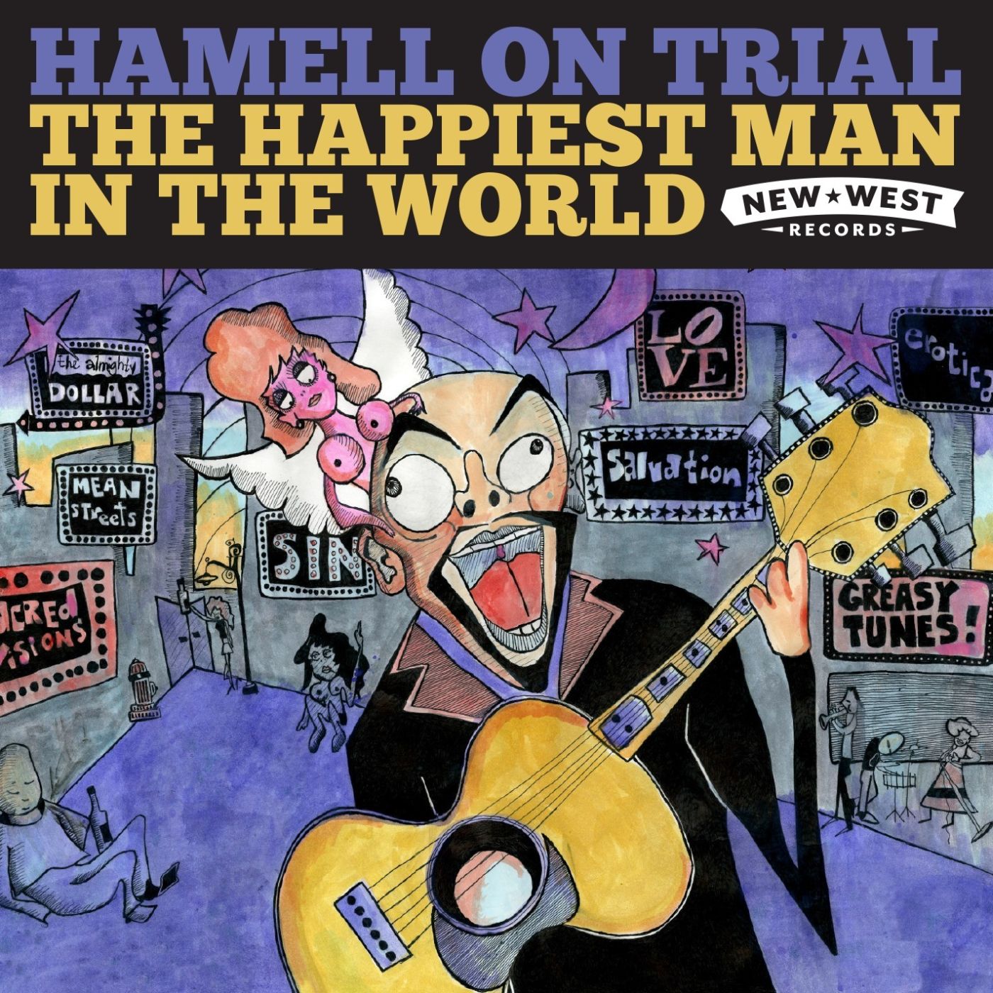 Hamell On Trial - The Happiest Man In The World (Vinyl) - Joco Records