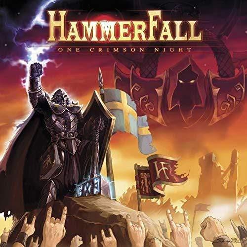 Hammerfall - One Crimson Night (Live) (3 LP, Clear Vinyl) - Joco Records