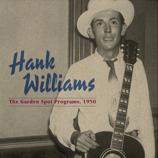 Hank Williams - The Garden Spot Programs, 1950 (Centennial Edition, Indie Exclusive, Blue Vinyl) (LP) - Joco Records