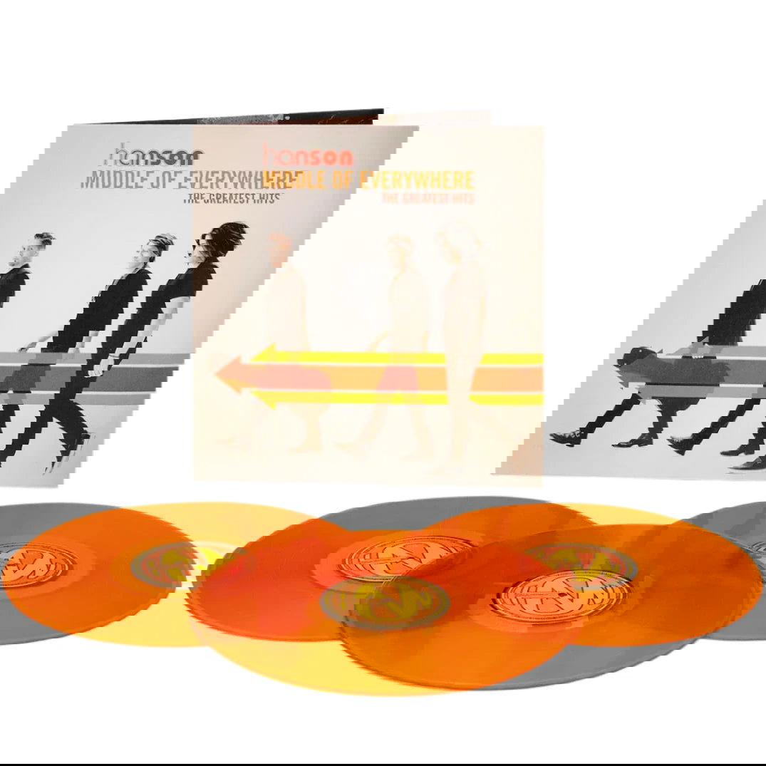 Hanson - Middle of Everywhere: The Greatest Hits (Limited Edition, Orange Vinyl) (3 LP) - Joco Records