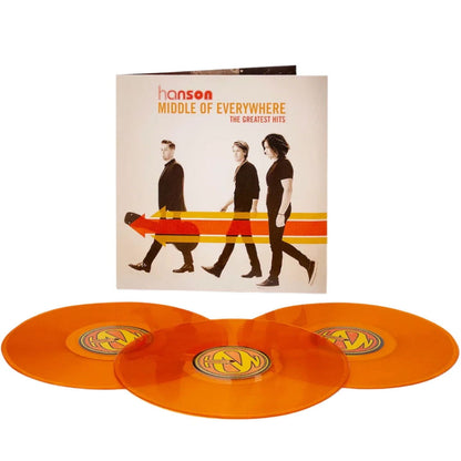 Hanson - Middle of Everywhere: The Greatest Hits (Limited Edition, Orange Vinyl) (3 LP) - Joco Records