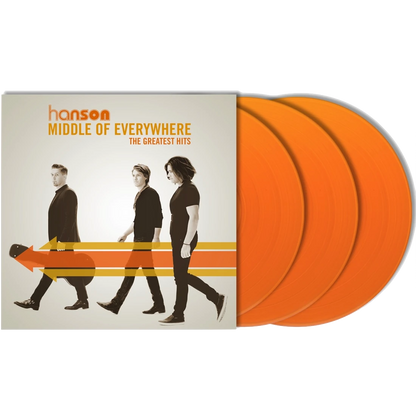 Hanson - Middle of Everywhere: The Greatest Hits (Limited Edition, Orange Vinyl) (3 LP) - Joco Records