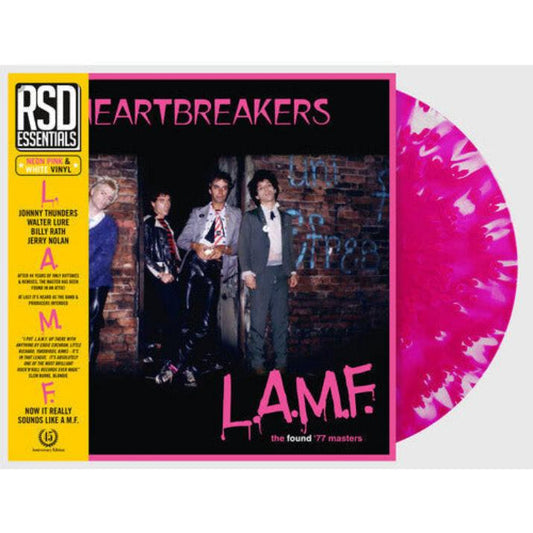 Heartbreakers - L.A.M.F. - The Found '77 Masters (RSD Exclusive, Pink & White Vinyl) (LP) - Joco Records
