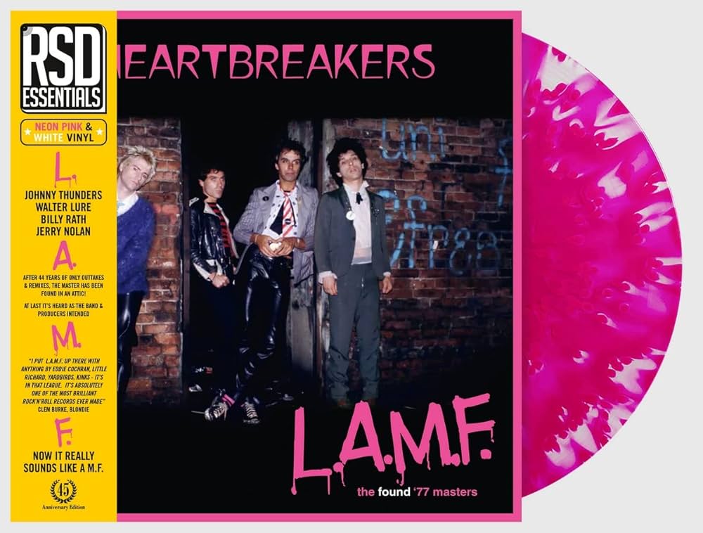 Heartbreakers - L.A.M.F. - The Found '77 Masters (RSD Exclusive, Pink & White Vinyl) (LP) - Joco Records