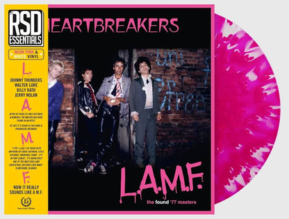 Heartbreakers - L.A.M.F. - The Found '77 Masters (RSD Exclusive, Pink & White Vinyl) (LP) - Joco Records