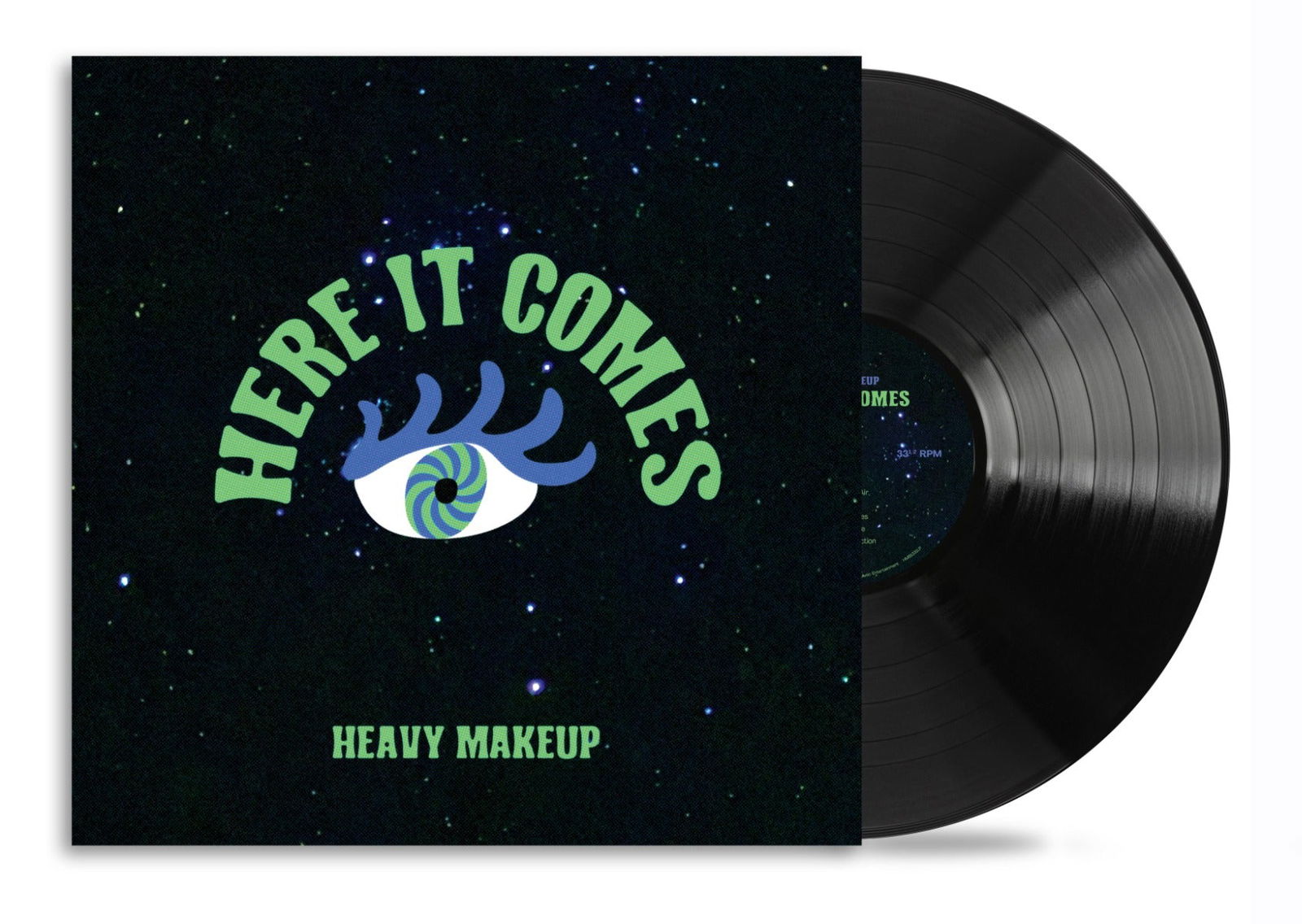 Heavy Makeup - Here It Comes (LP) - Joco Records