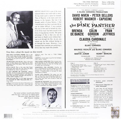 Henry Mancini - The Pink Panther (Music From The Film Score) (Pink Vinyl) (LP) - Joco Records