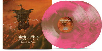 High on Fire - Cometh the Storm (Indie Exclusive, Limited Edition, 180 Gram Galaxy Hot Pink & Brown Color Vinyl) (2 LP) - Joco Records