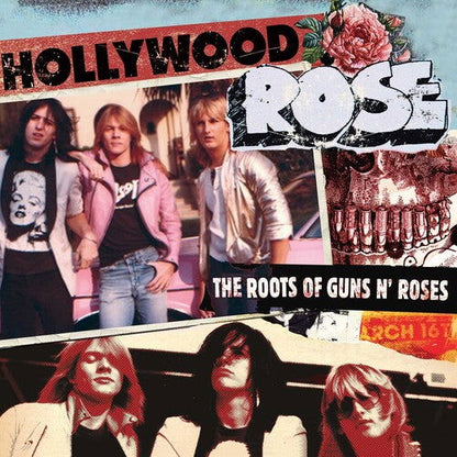 Hollywood Rose - The Roots Of Guns N' Roses (Color Vinyl, Red & White Splatter, Limited Edition, Remixes) - Joco Records