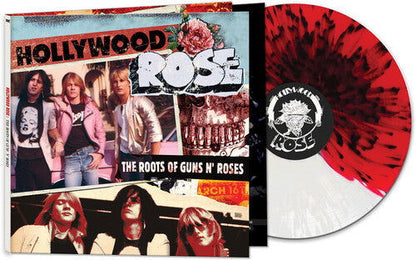 Hollywood Rose - The Roots Of Guns N' Roses (Color Vinyl, Red & White Splatter, Limited Edition, Remixes) - Joco Records