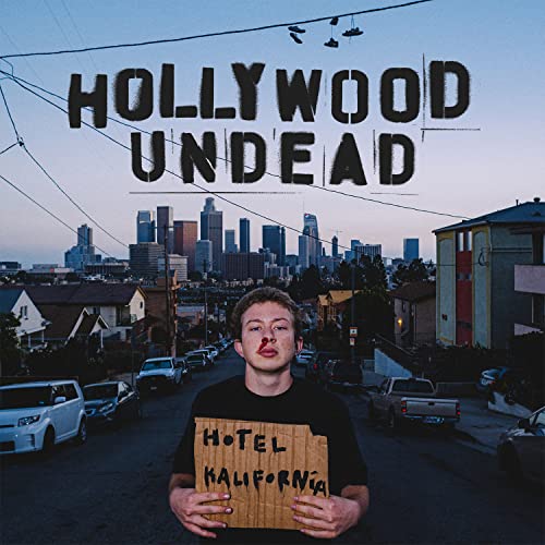 Hollywood Undead - Hotel Kalifornia (Deluxe Version, Indie Exclusive, Baby Blue Vinyl) - Joco Records