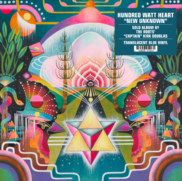 Hundred Watt Heart - New Unknown (Limited Edition Blue Vinyl) - Joco Records