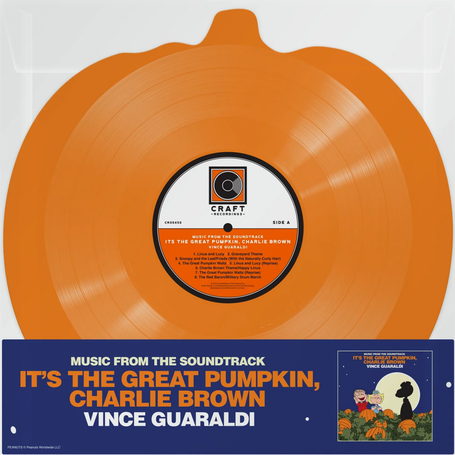 Vince Guaraldi - It's The Great Pumpkin, Charlie Brown (Orange, Pumpkin Shaped Vinyl) (LP)