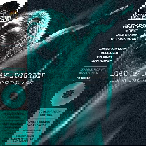 Iggy & The Stooges - Live at Lokerse Feesten, 2005 (RSD) (RSD Exclusive, Color Vinyl, Blue) - Joco Records