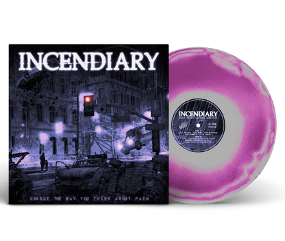 Incendiary - Change The Way You Think About Pain (Indie Exclusive, Gray & Violet Vinyl) (LP) - Joco Records