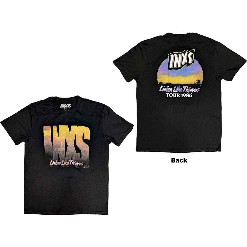 Inxs - Listen Like Thieves Tour (T-Shirt) - Joco Records