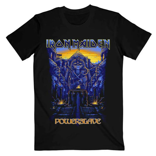 Iron Maiden - Dark Ink Powerslaves (T-Shirt) - Joco Records