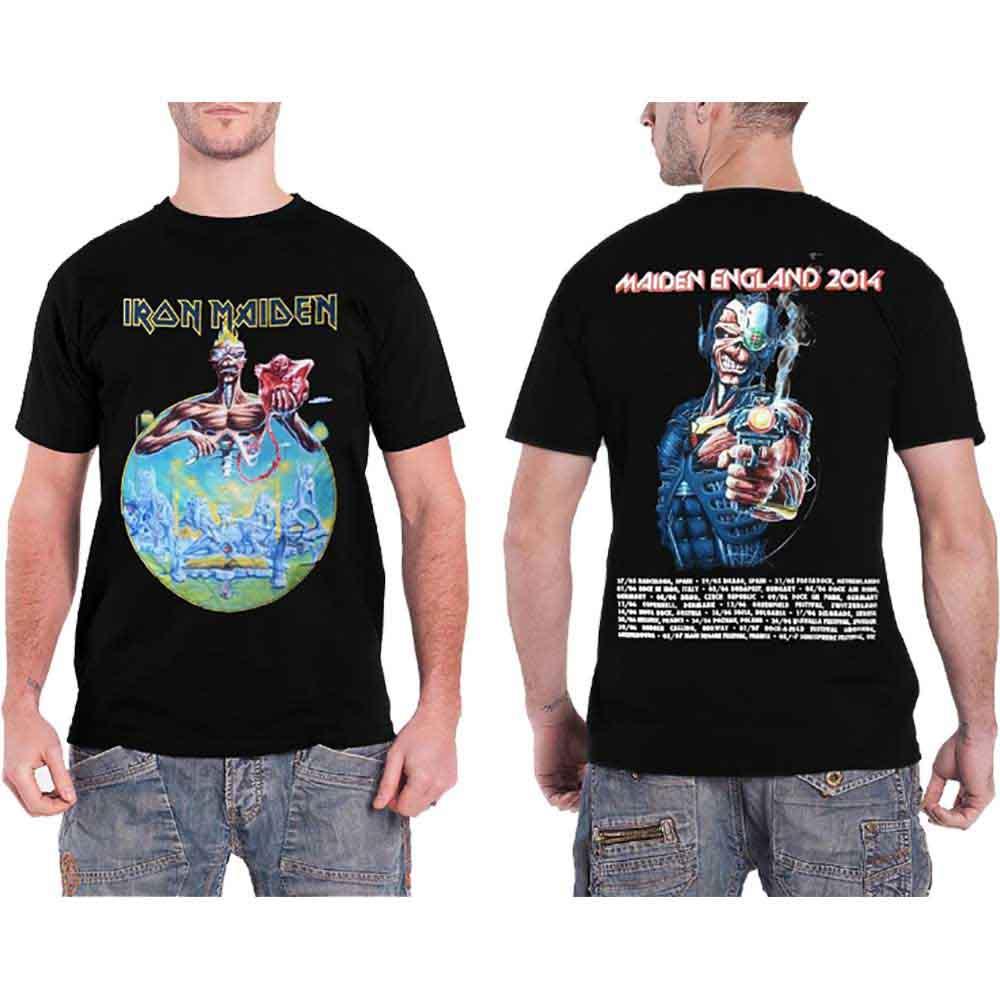 Iron Maiden - England 2014 Tour (T-Shirt) - Joco Records